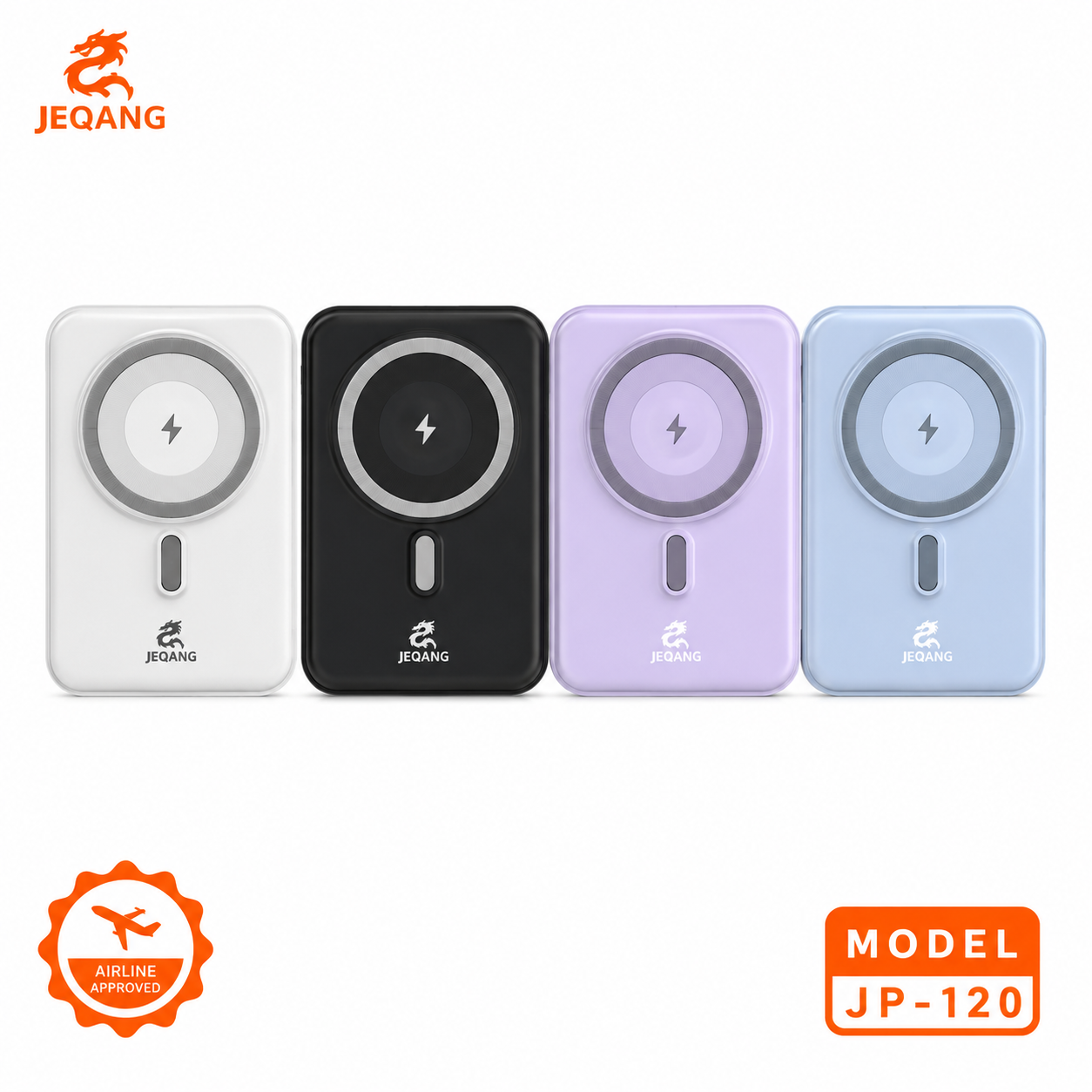 JP-121 with wireless fast charging power bank