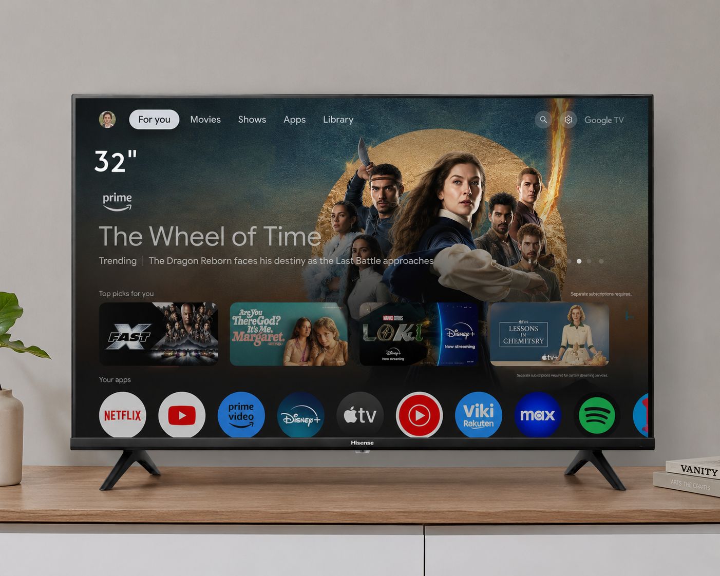 HISENSE 32'' GOOGLE TV