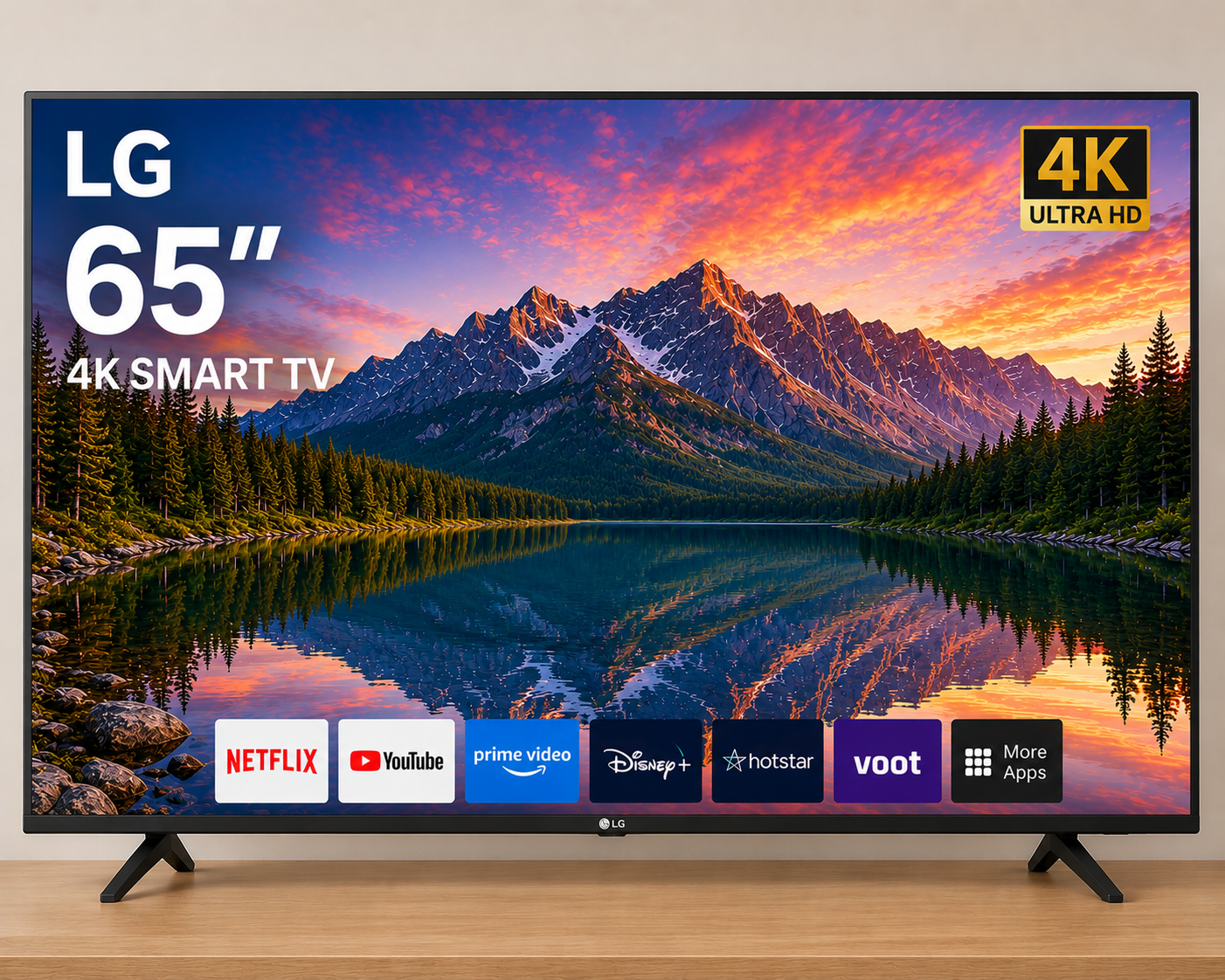 LG 65'' 4K SMART TV