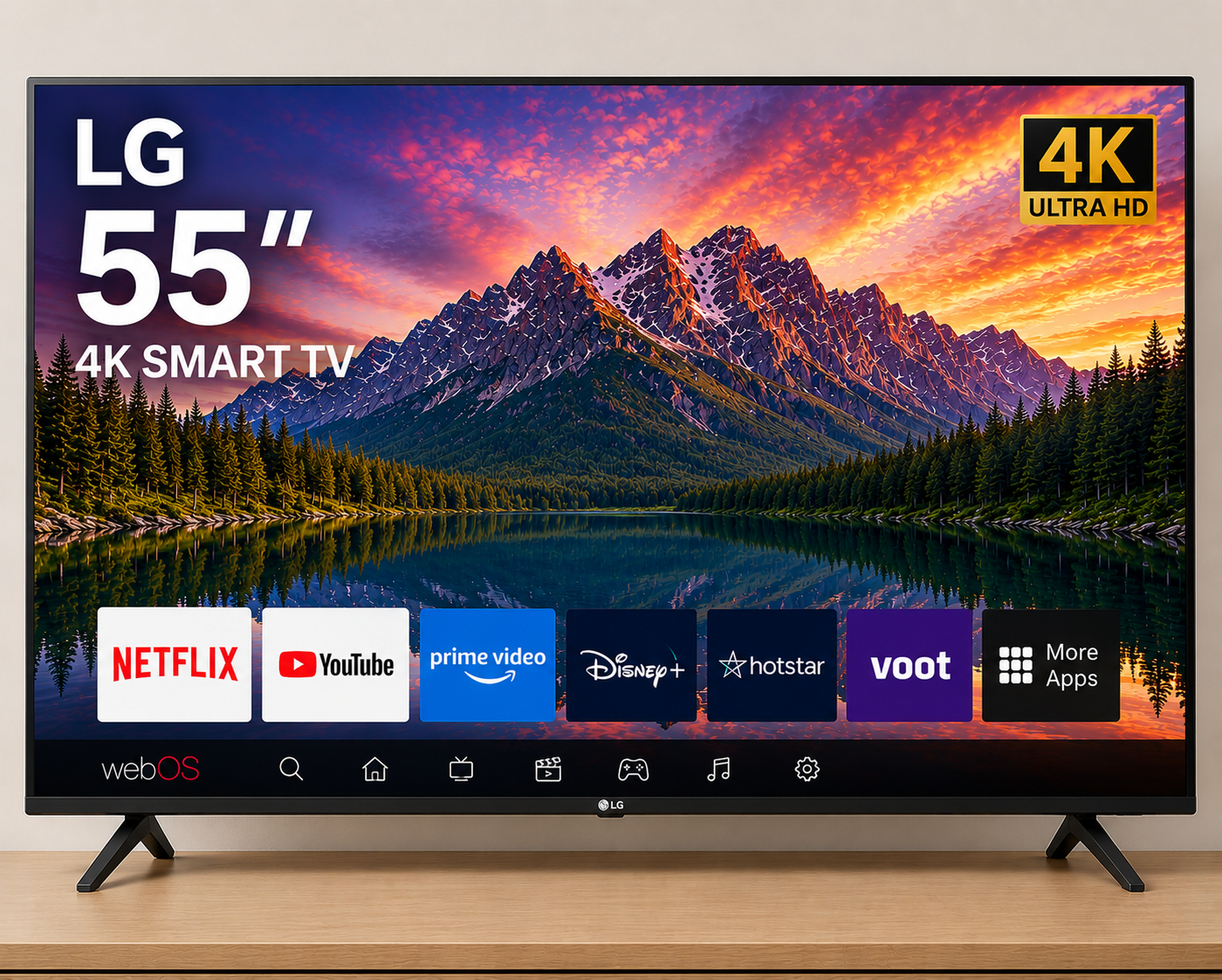 LG 55'' 4K SMART TV