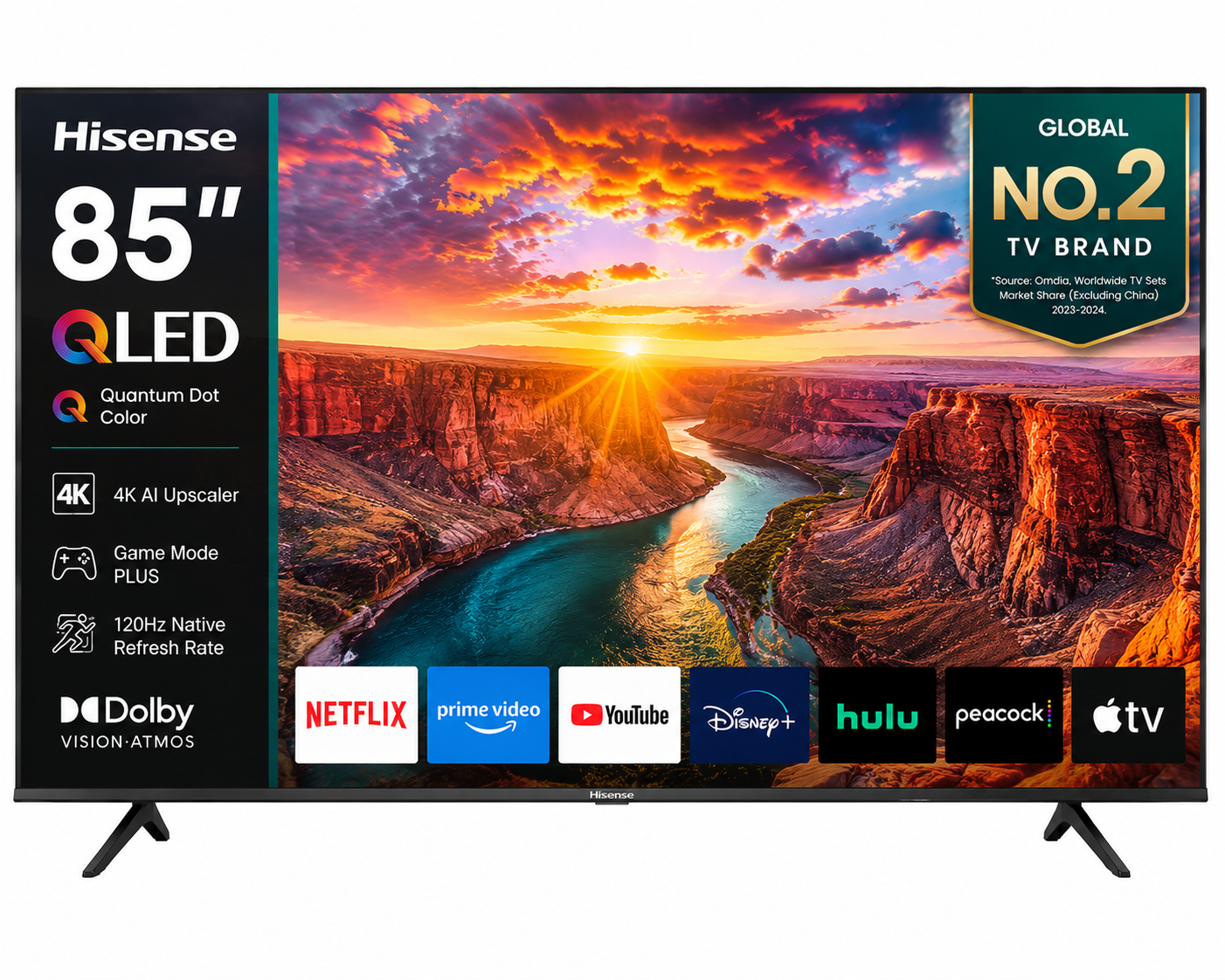 HISENSE 85'' QLED TV