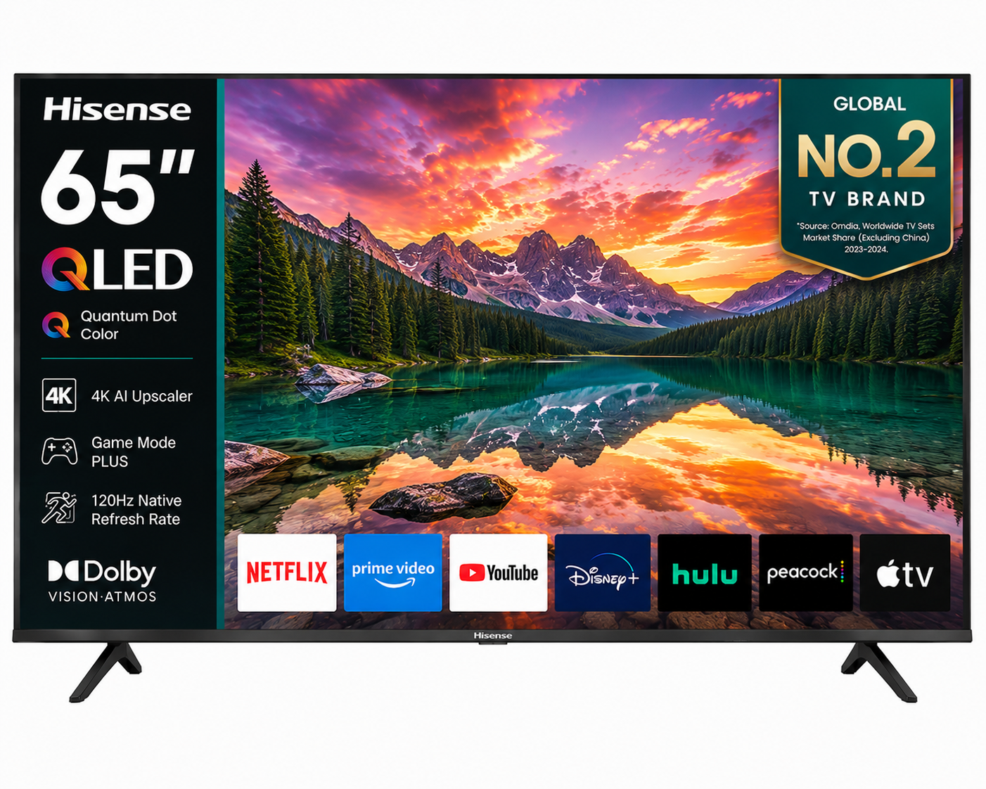 HISENSE 65'' QLED TV