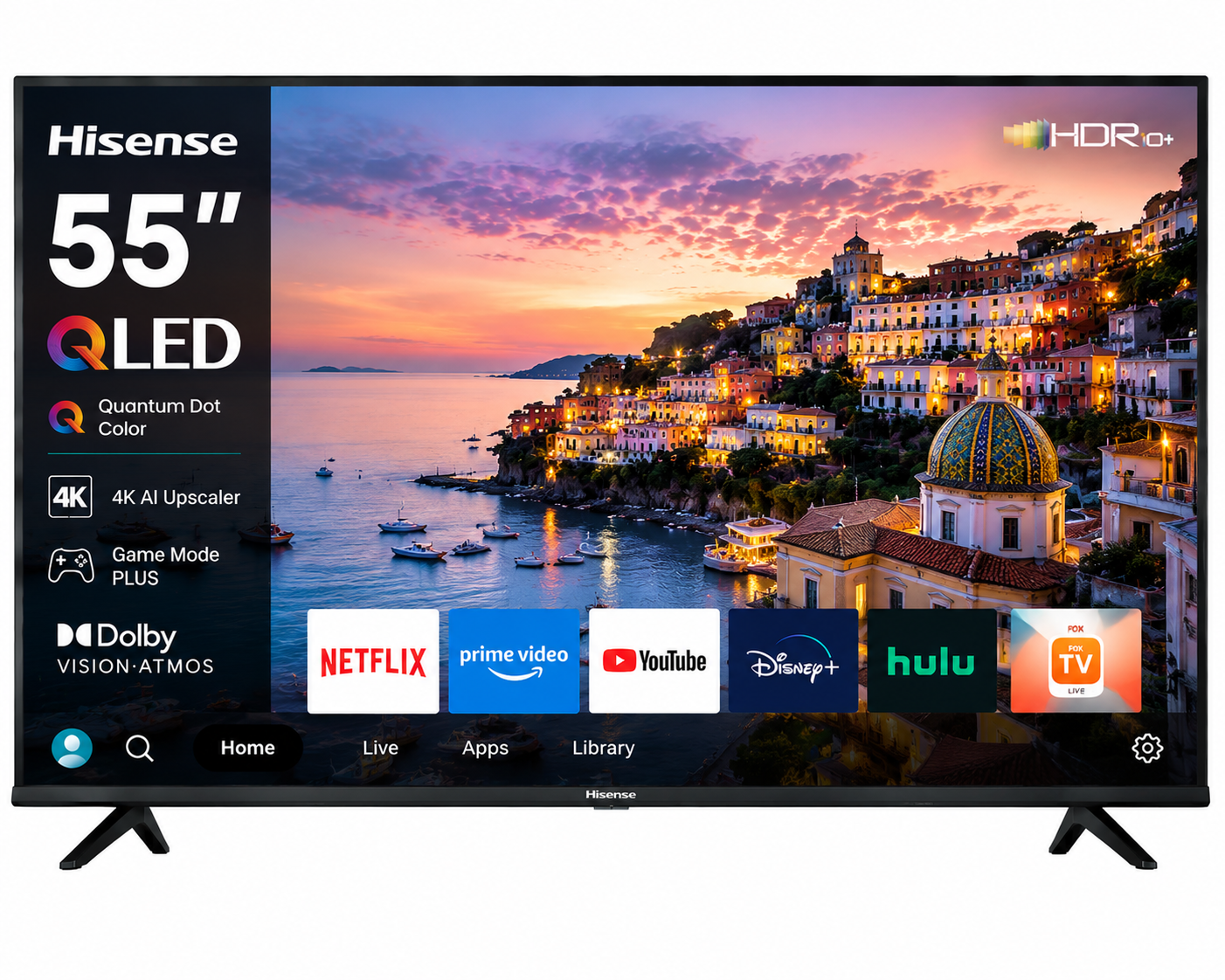 HISENSE 55'' QLED SMART TV