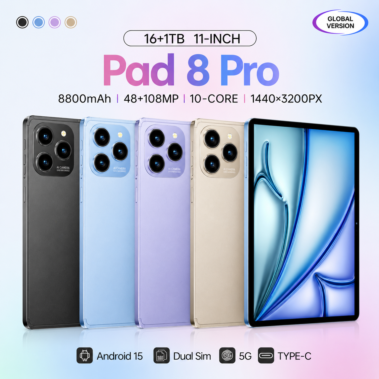 Tablet PC Pad8 Pro