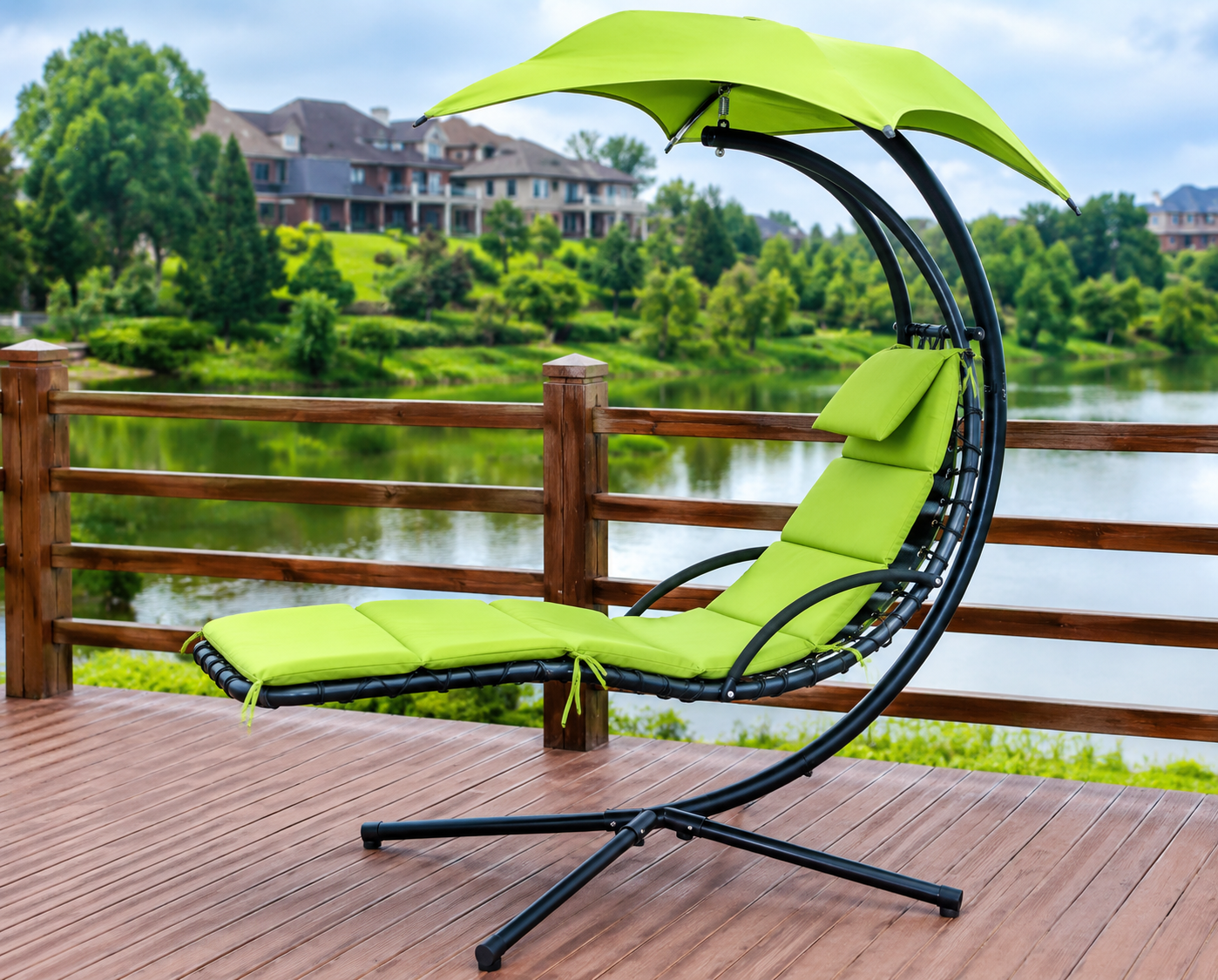 LOUNGE SWING WITH CANOPY ASSTD