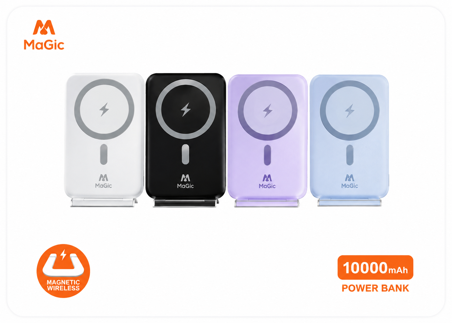 JP-120 with wireless fast charging power bank