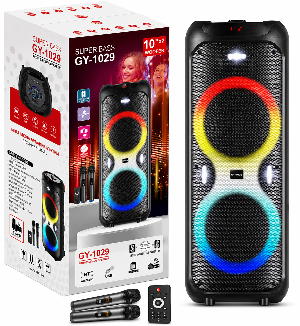 Super Bass GY-1029